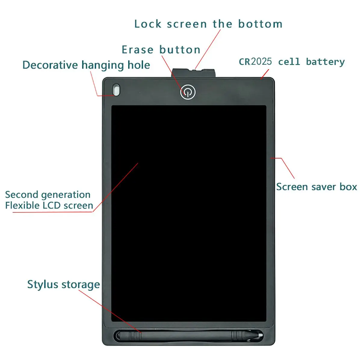 Children Kids Pad Board 10.5" LCD Writing Tablet Electronic Pen Painting Drawing Notebooks Handwriting Pads Electronic Tablet