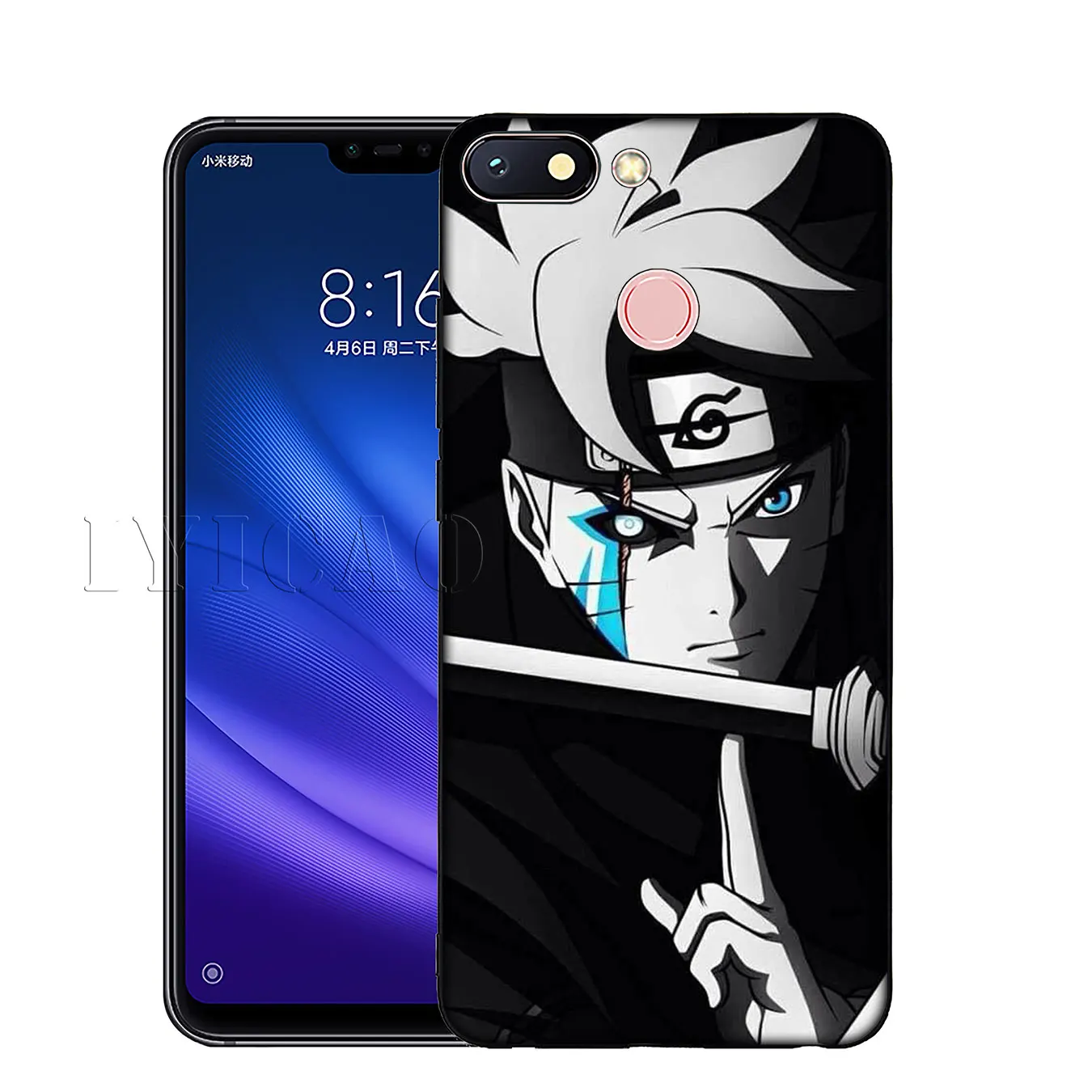 IYICAO Naruto Uchiha Itachi Sasuke Мягкий силиконовый чехол для телефона Xiaomi Mi 10 9 9T CC9 CC9E 8 SE A3 Pro A1