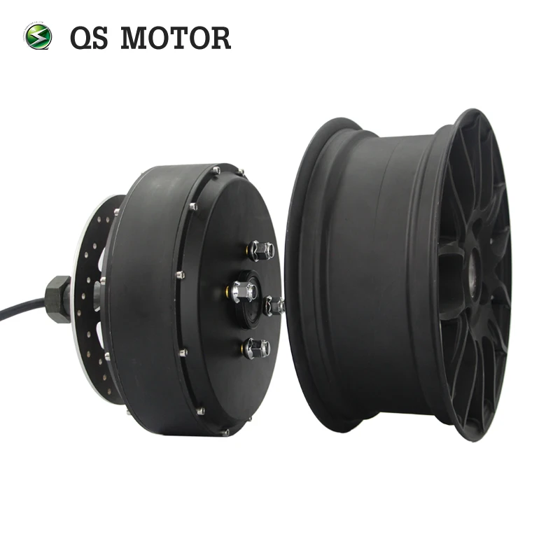 Бесщеточный электродвигатель QSMOTOR 12*5 0 дюймов 2000 Вт 260 35H V3 с одним съемным валом