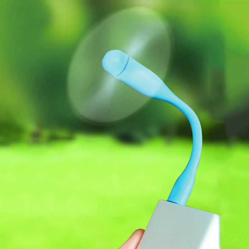 FFFAS Мини милый полезный Портативный Гибкий USB вентилятор гибкие съемные