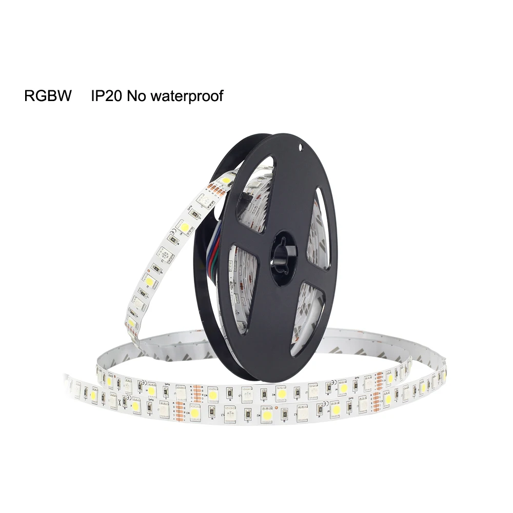 DC12V Светодиодные ленты 5 м/10 м/15 м/20 м Светодиодные ленты 5050 RGB RGBW rgbww 60 Светодиодный s/m 5 м/лот светодиодный гибкие полосы света