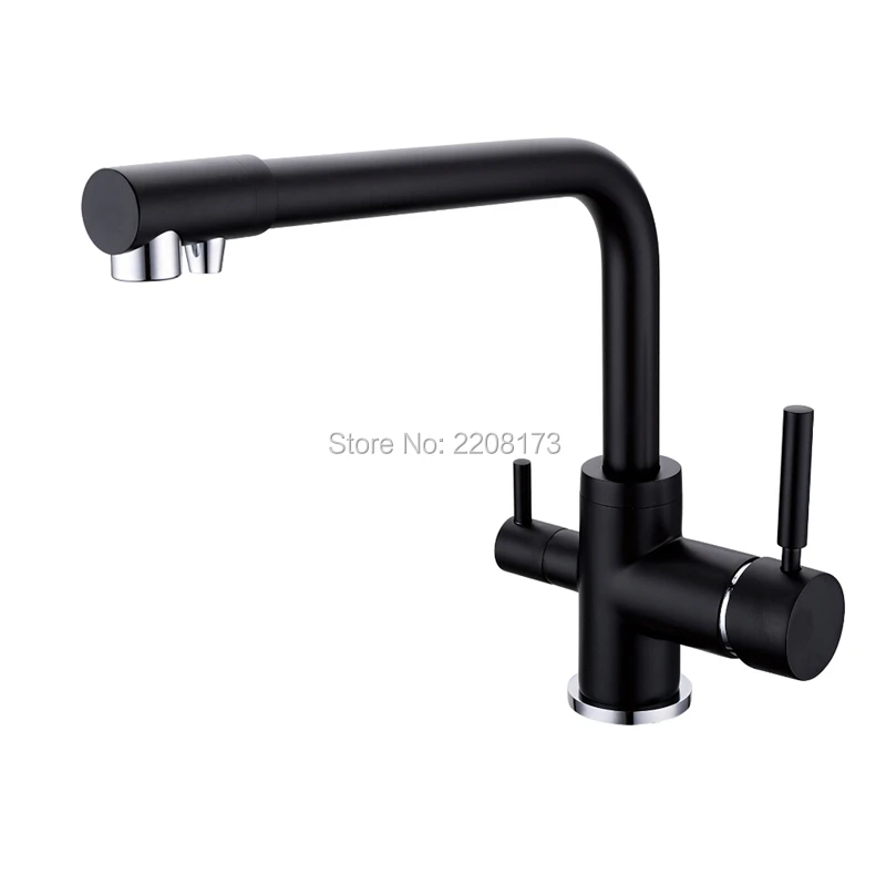 Высокое качество 100% Твердый латунный обратный осмос трёхполосный смеситель для