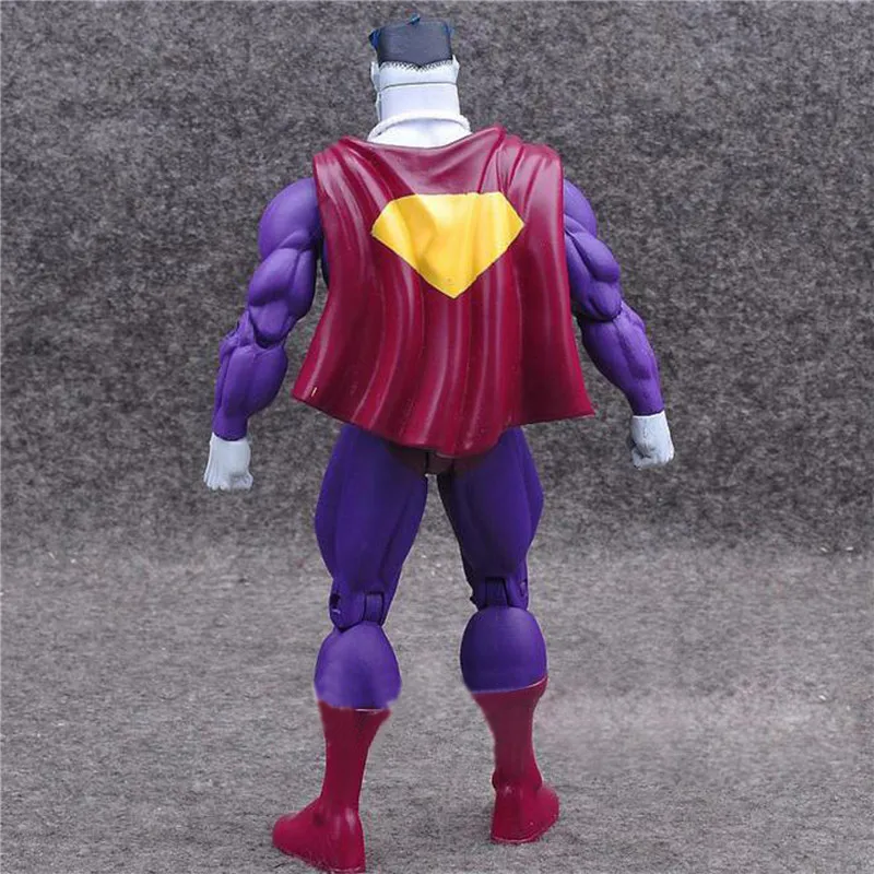 1 шт./лот DC Superhero Супермен Bizarro Супер Человек ПВХ Фигурку Коллекционная Аниме