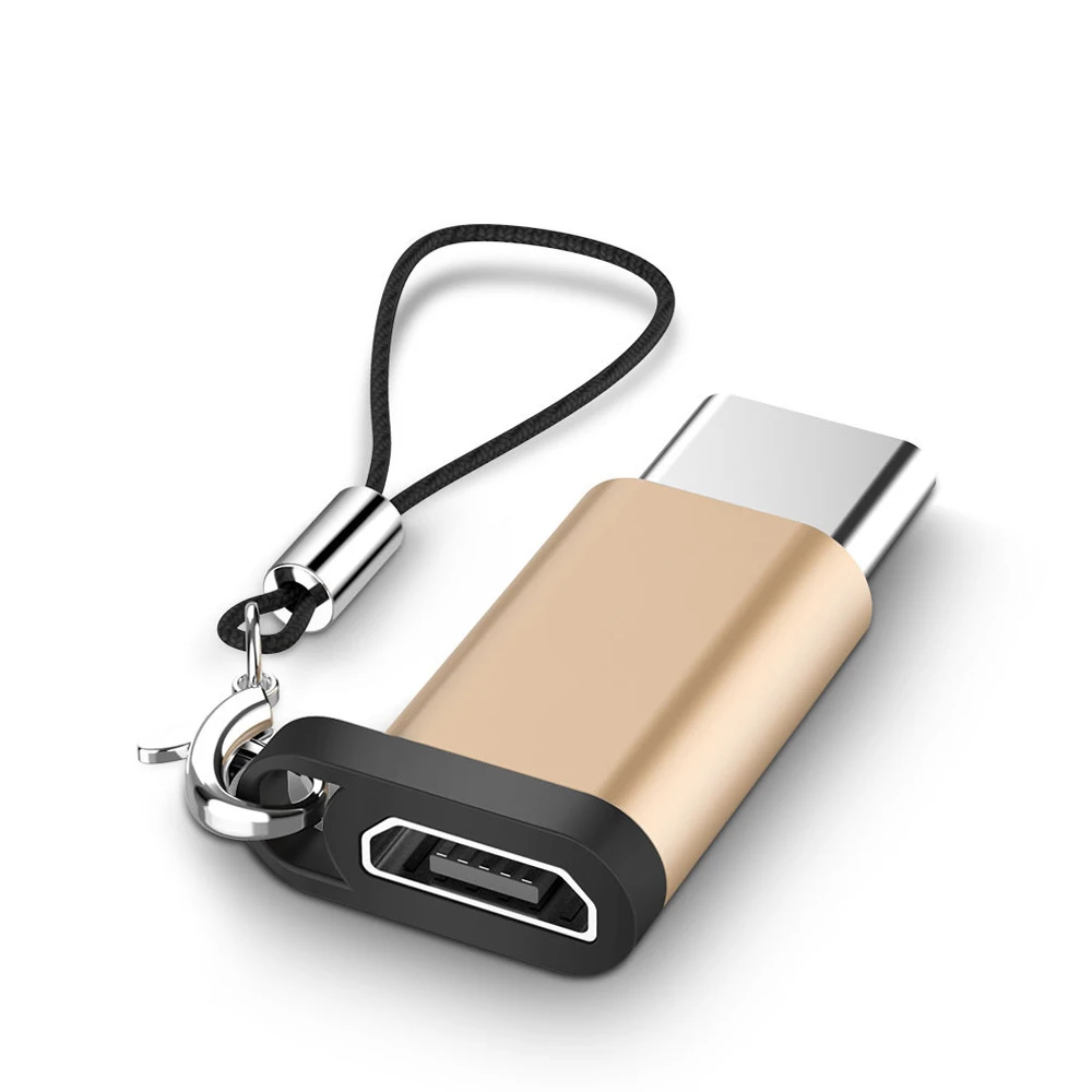 Адаптер типа C штекер для mi cro USB Женский конвертер huawei P20 30 Xiaomi 9 Красный Note 7 Разъем