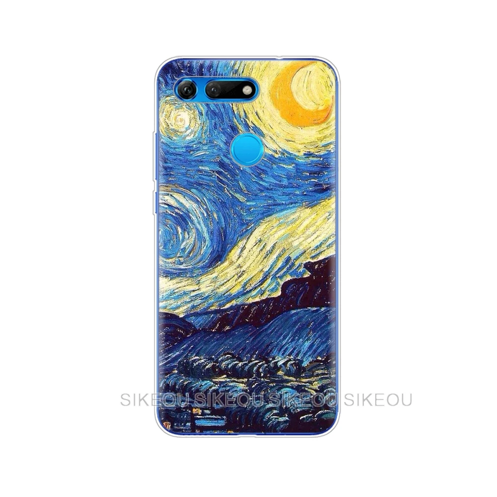 51746 Чехол для huawei Honor View 20 V20, чехол, мягкий силиконовый чехол для Honor V20, Капа с милым животным рисунком, полностью 360, чехол - Цвет: 51746