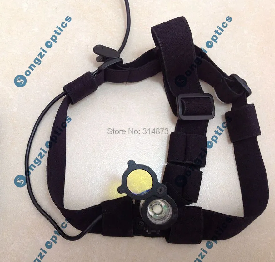 High quality 3W LED Headband Surgical Dental Headlight Comes with a Yellow Flip-over Filter for Working Resin Composites | Инструменты