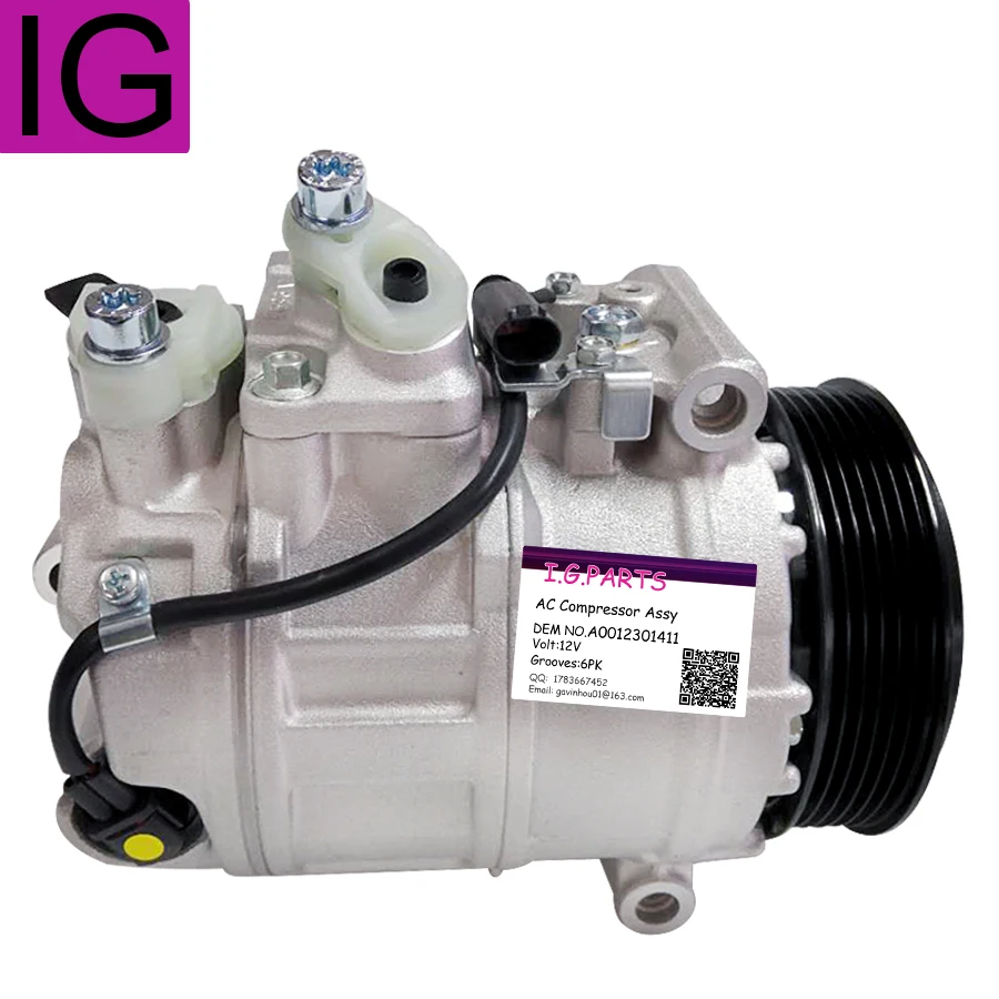 Для Mercedes-Benz W463G 500EG 320 г AC компрессор 0022306511 A0002306511 A0002308011 A0002308111 0022306611 A0002308511