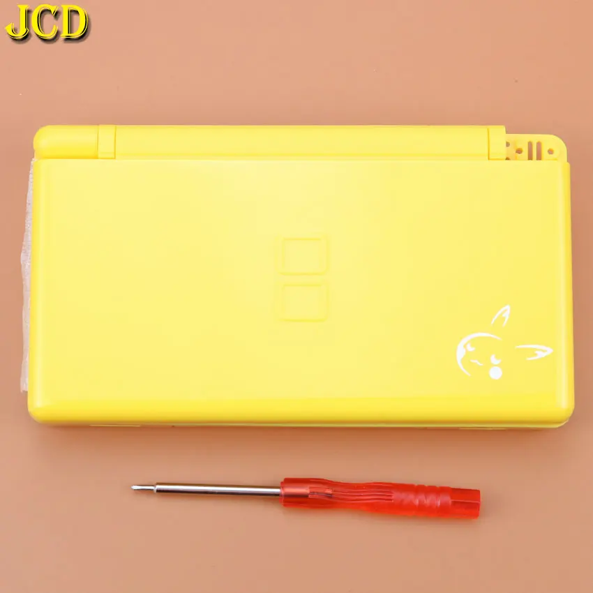JCD 1 шт полный игровой защитный чехол s корпус крышка комплект с отверткой для kingd DS Lite NDSL Ремонт Замена оболочки Чехол