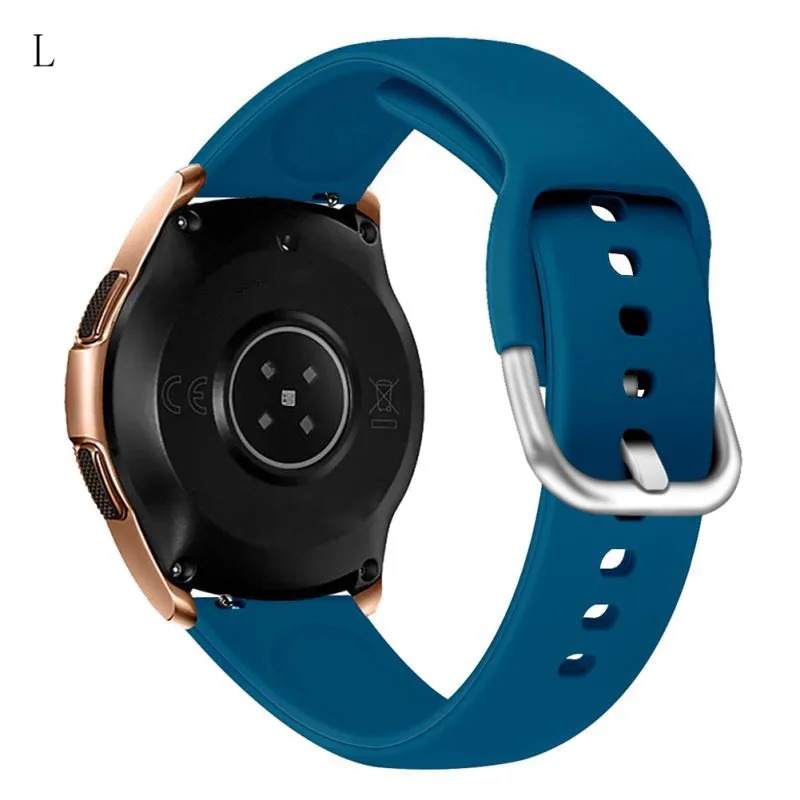 L-Sky bule Носимые силиконовые часы браслет для умных часов Замена для Galaxy Watch Active/42 мм - Цвет ремешка: L-Sky bule