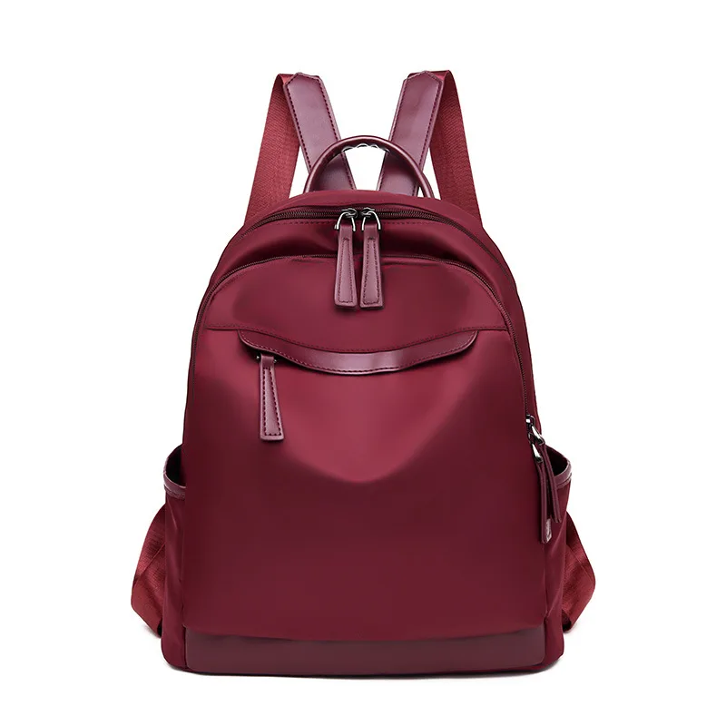 

2019 Casual Oxford Backpack Women Waterproof Nylon School Bags for Teenage Girls High Quality Fashion Travel Tote Backpack