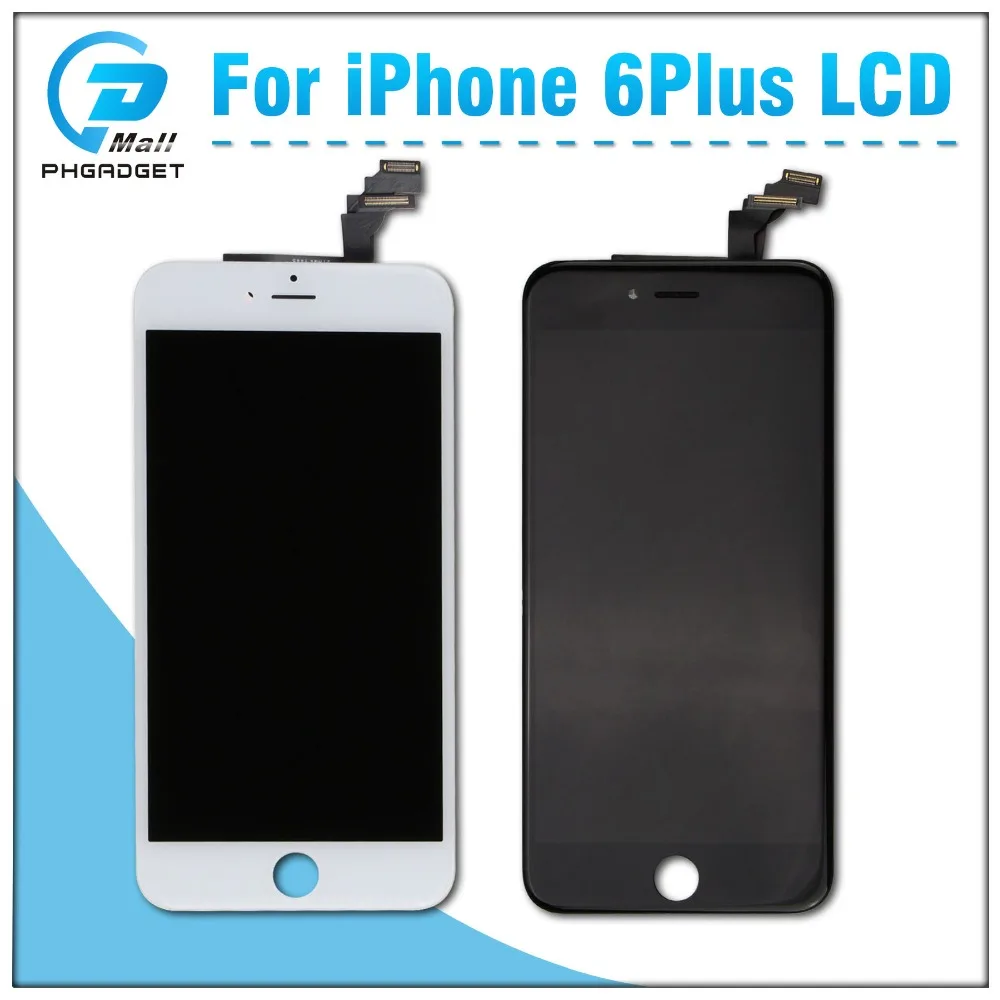 10 шт./лот дигитайзер AAA дисплей + сенсорный экран и ЖК для iPhone 6 6G 6P 6S PLUS Бесплатная