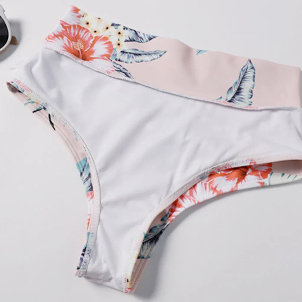 Женский купальный костюм с разрезом Chamsgend сексуальный простой раздельный