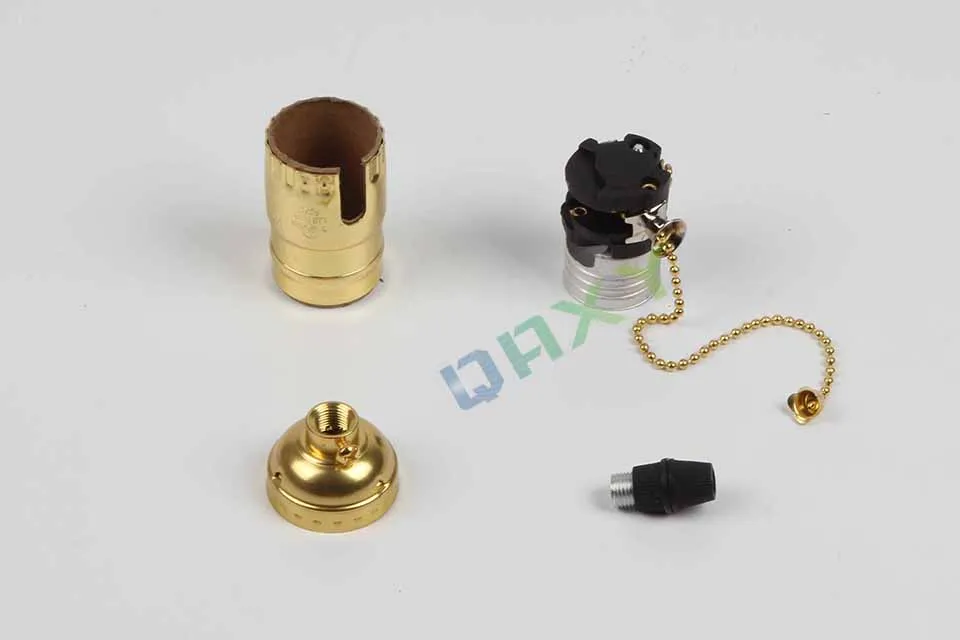 С выключателем/без выключателя E27/E26 110 V-240 V винтажный Ретро алюминиевый винтовой патрон подвесной светильник базовый держатель подвесные светильники [DV5250]