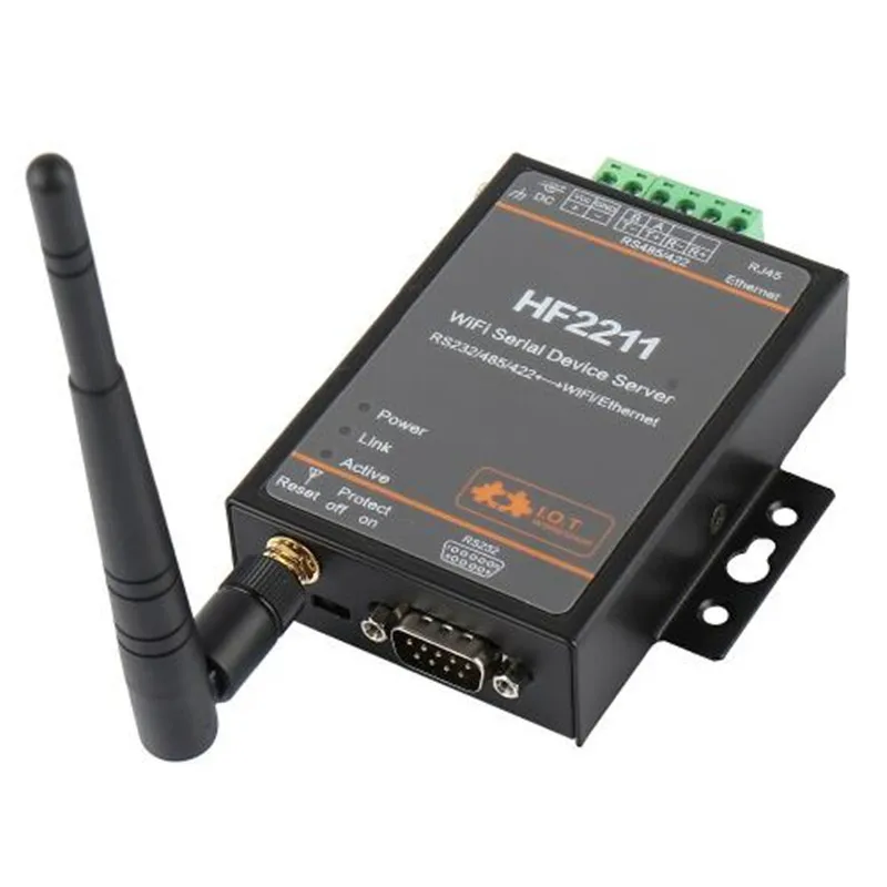 Модуль Wifi 2211 промышленный модуль Modbus RS232 RS485 RS422 к Wi-Fi Ethernet конвертер устройство TCP