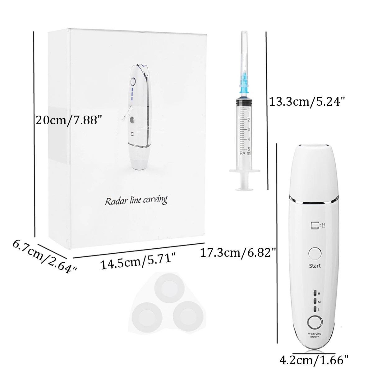 100-240 в мини HIFU RF радары линия V-shape против морщин Подтяжка кожи ультразвуковая машина для лифтинга лица Уход за лицом инструмент