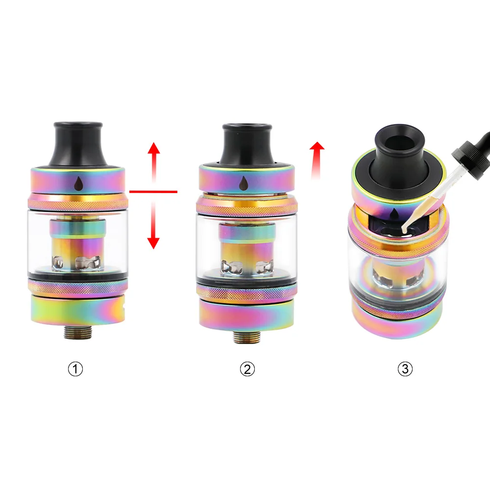 Оригинальный Aspire Tigon Танк 3 5 мл ёмкость fit 1 2 и 0.4ohm катушки MTL/DTL тип электронные