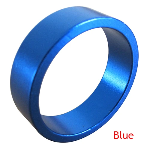 Blue 4 шт./лот, 10 мм, 1-1/8 дюйма, алюминиевый сплав, велосипедная гарнитура, распорка, MTB, 28,6 мм, Велосипедная вилка, Омыватель, велосипедные части для шоссейных велосипедов - Цвет: Blue