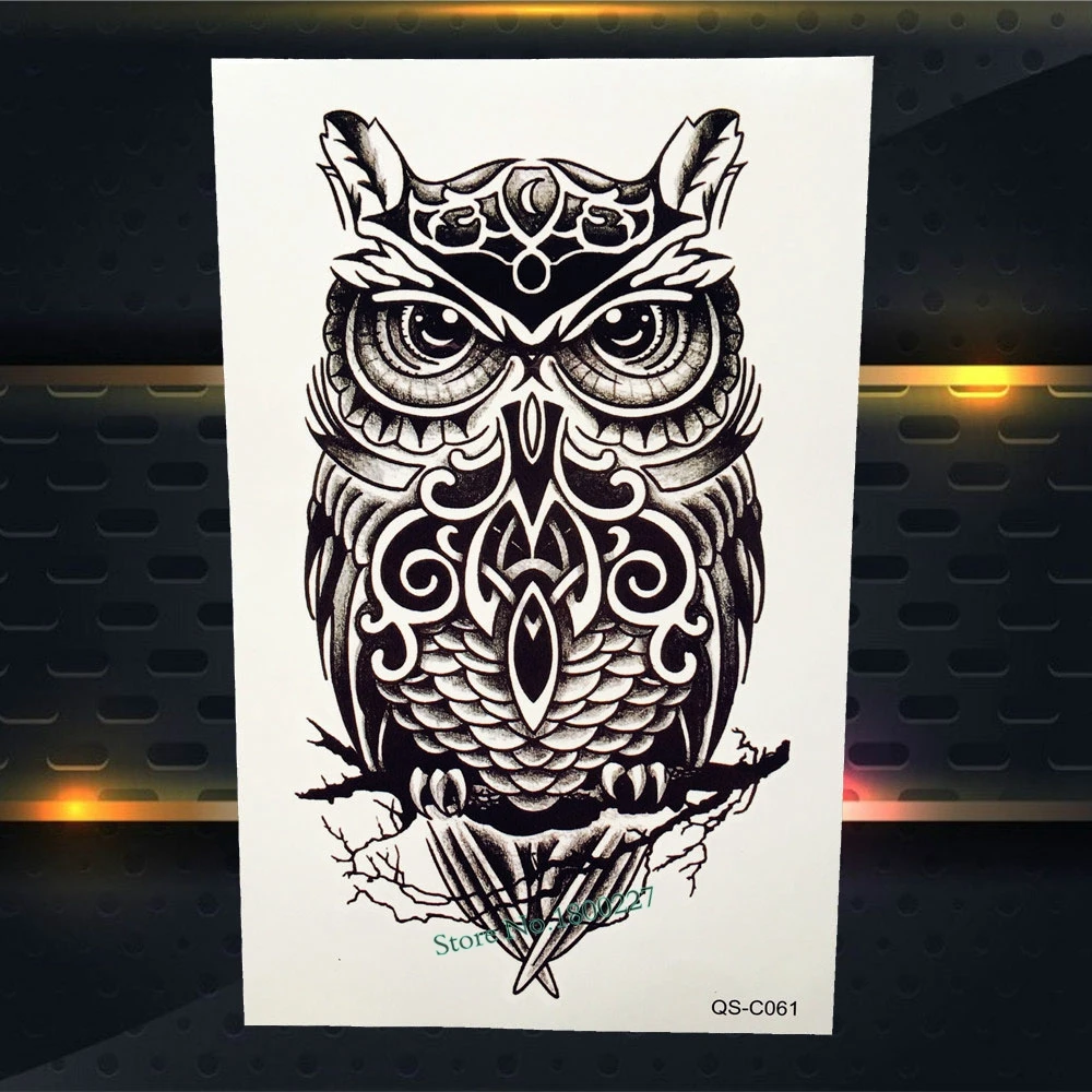 Модные Queen Корона Череп Крылья Pirate временная татуировка flash поддельные Средства