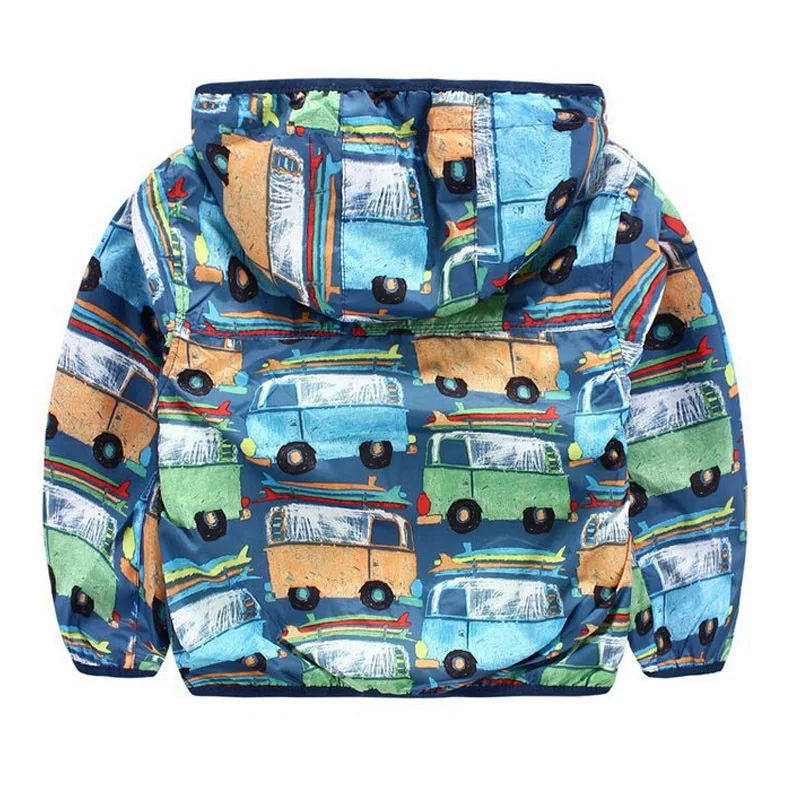 Новая коллекция весна и осень мальчиков одежда из хлопка с капюшоном пальто