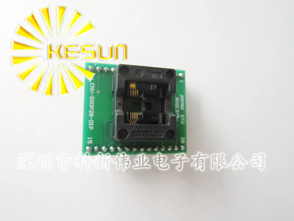 SSOP8 TSSOP8 поворотный DIP28 IC сокет, программатор, адаптер, розетка 170 мил