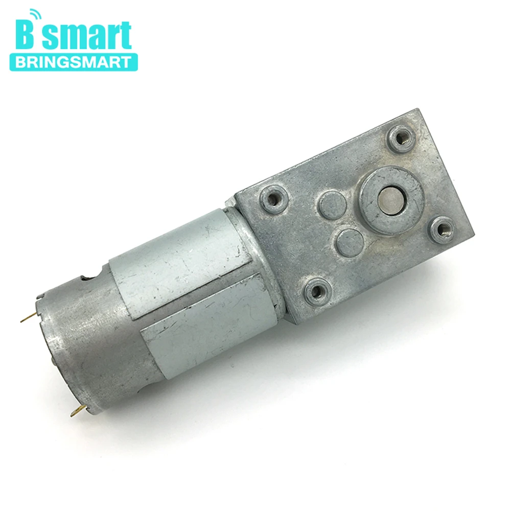 A58SW-555 6-24 v червячный мотор-редуктор 12v двигатель с высоким крутящим моментом Реверсивный 12-470 об/мин "сделай сам" Робот с поворотным столом дверной замок с встроенной функцией спуска затвора мотор