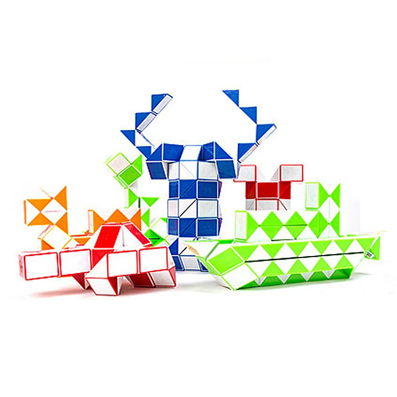 Megainas 72 блока высокоскоростная ручная Спиннер волшебные игрушки в форме змеи