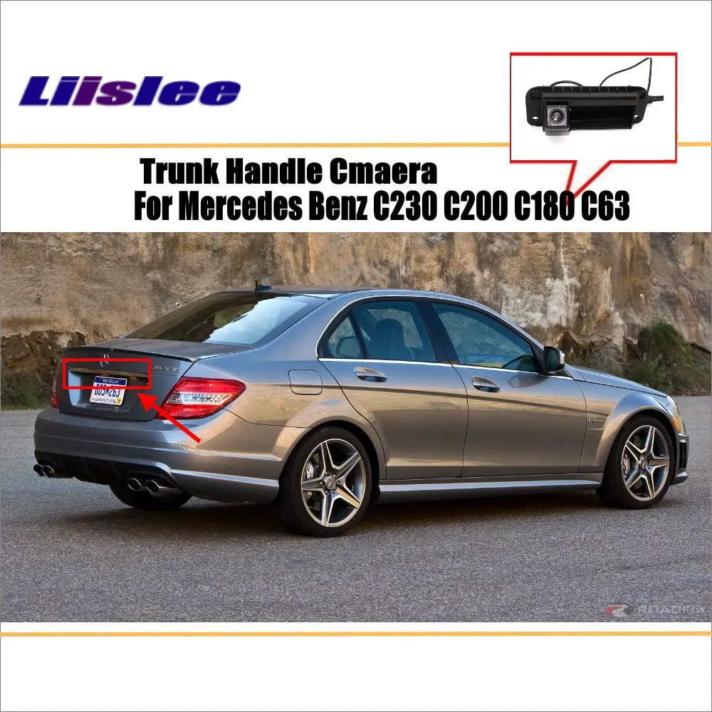 Liislee Автомобильная камера заднего вида для Mercedes Benz C230 C200 C180 C63/камера вида/HD CCD RCA NTST