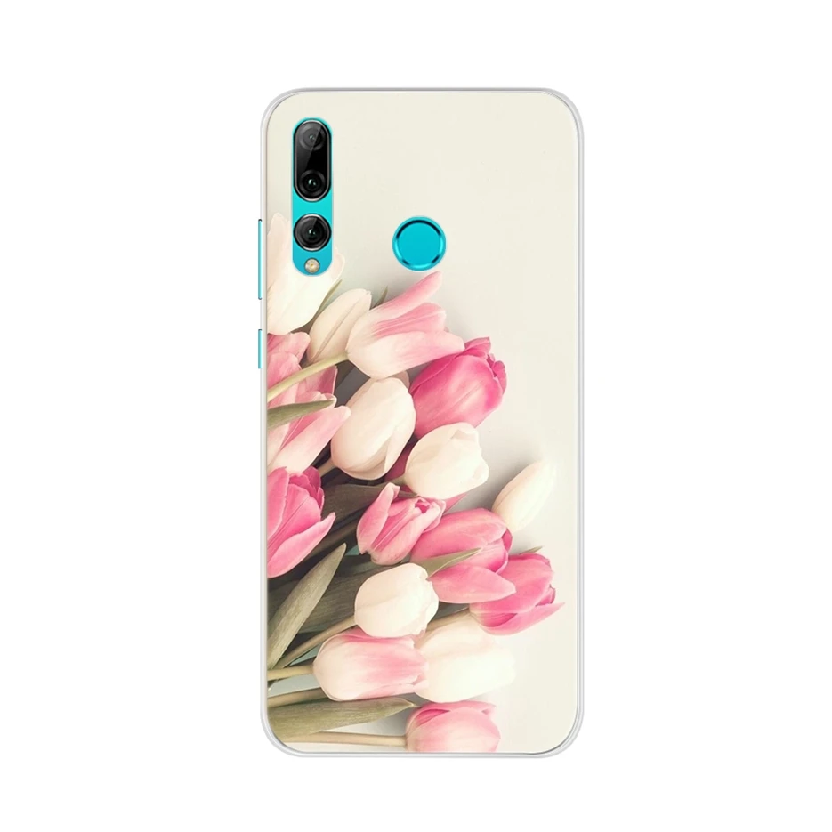 Чехол для Huawei P Smart Plus 2019 силиконовый мягкий ТПУ чехол с животными задняя крышка