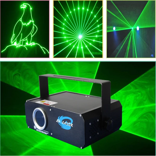 Лампа с зеленым лазером 500 МВт от lh laser для рождественской рекламы и логотипов|laser
