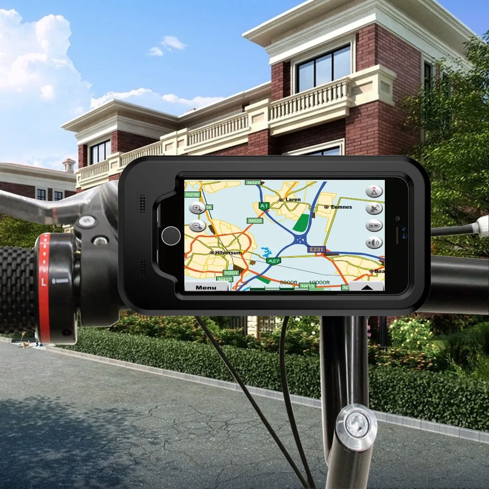 Waterproof Shockproof Bike Bicycle Motorcycle Handlebar Mount Holder Phone cases for iphone 6 6s 5 5s se plus 7 7plus |
