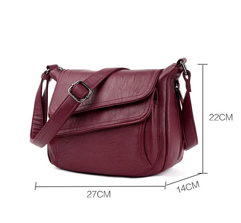 Genuine Leather Women Messenger Bag Small Shoulder Bags For Ladies Handbags Cross Body Bolsas Femininas | Багаж и сумки