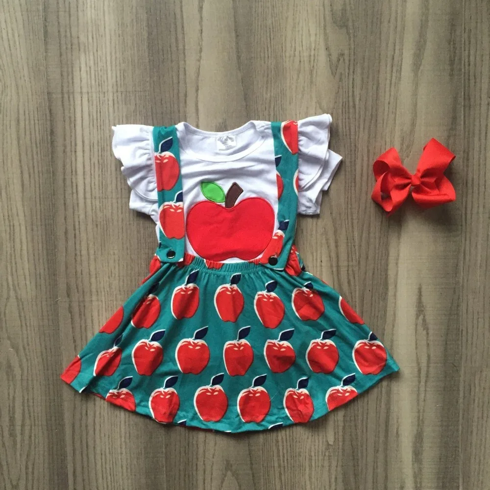 Новое поступление хлопковый бутик для маленьких девочек Нефритовый белый