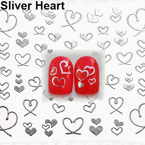 3D Бантом Сердце Nail Art Советы Декор Шпильки Стикер DIY Украшения Маникюр Наклейки| |