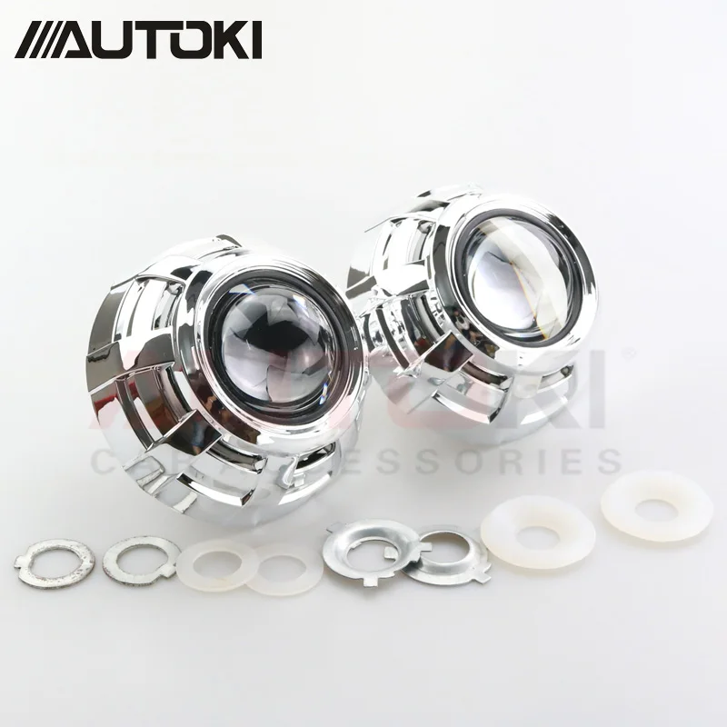 Автомобилей для укладки автомобили 2.5 дюймов HID би ксенон объектив проектора + Apollo