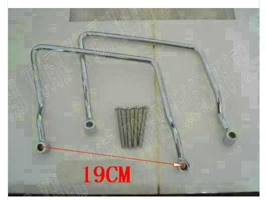 Хромированная защита седельной сумки для Honda Shadow Aero VT750 2004 2005 2006 2007| |