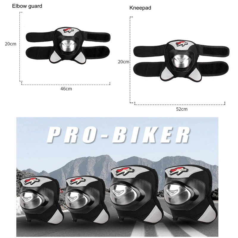 2 шт. наколенники для мотоцикла LMoDri защита катания на роликах мотокросса|Защитные
