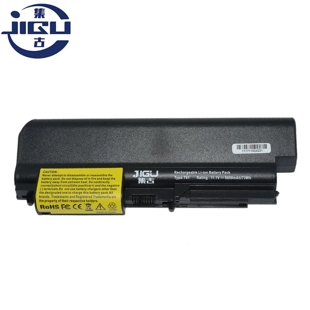 JIGU Аккумулятор для ноутбука IBM ThinkPad R61 R61i T61 T61p T61u серии (14 1 &quotширокоформатный)