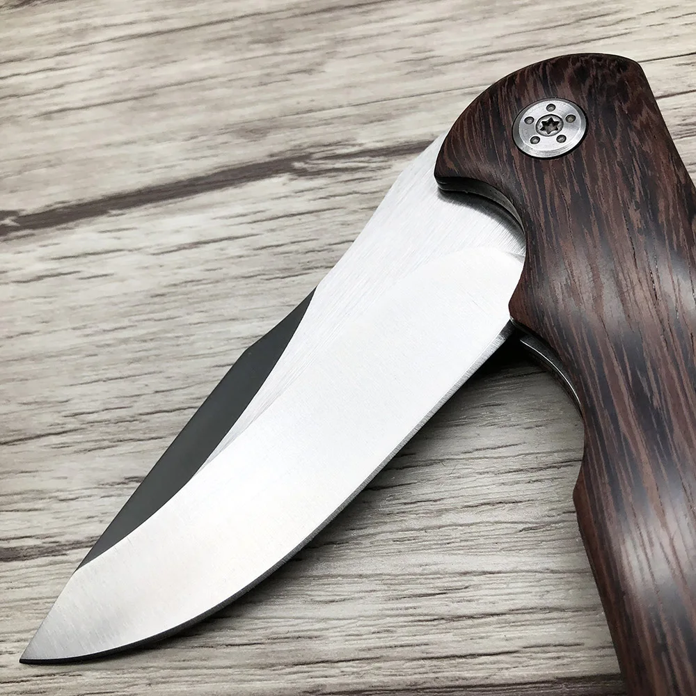 Тактический складной нож ZZSQ ZT0606 карманные походные ножи с деревянной ручкой G10