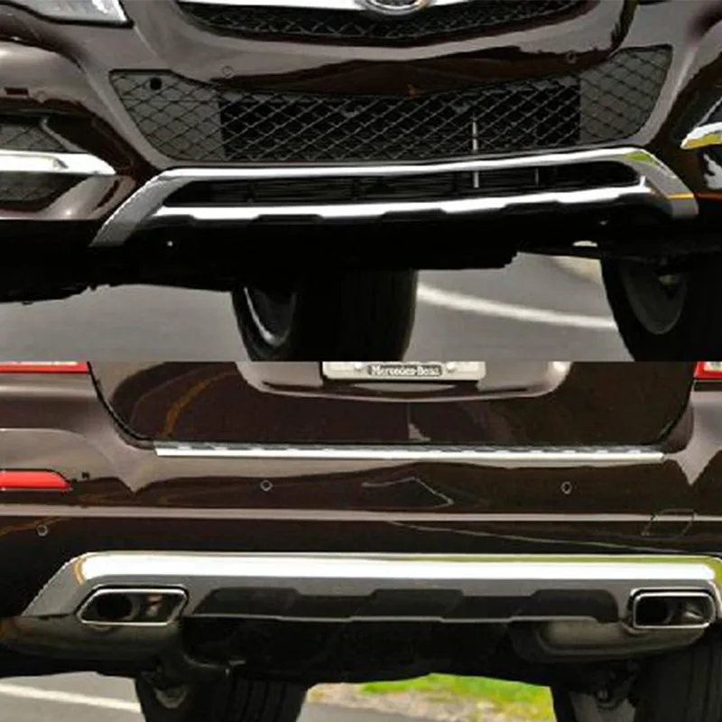 ABS бампер для OEM Mercedes Benz X204 GLK 2012 2013 2014 защита противоскользящая пластина|abs bumper|benz