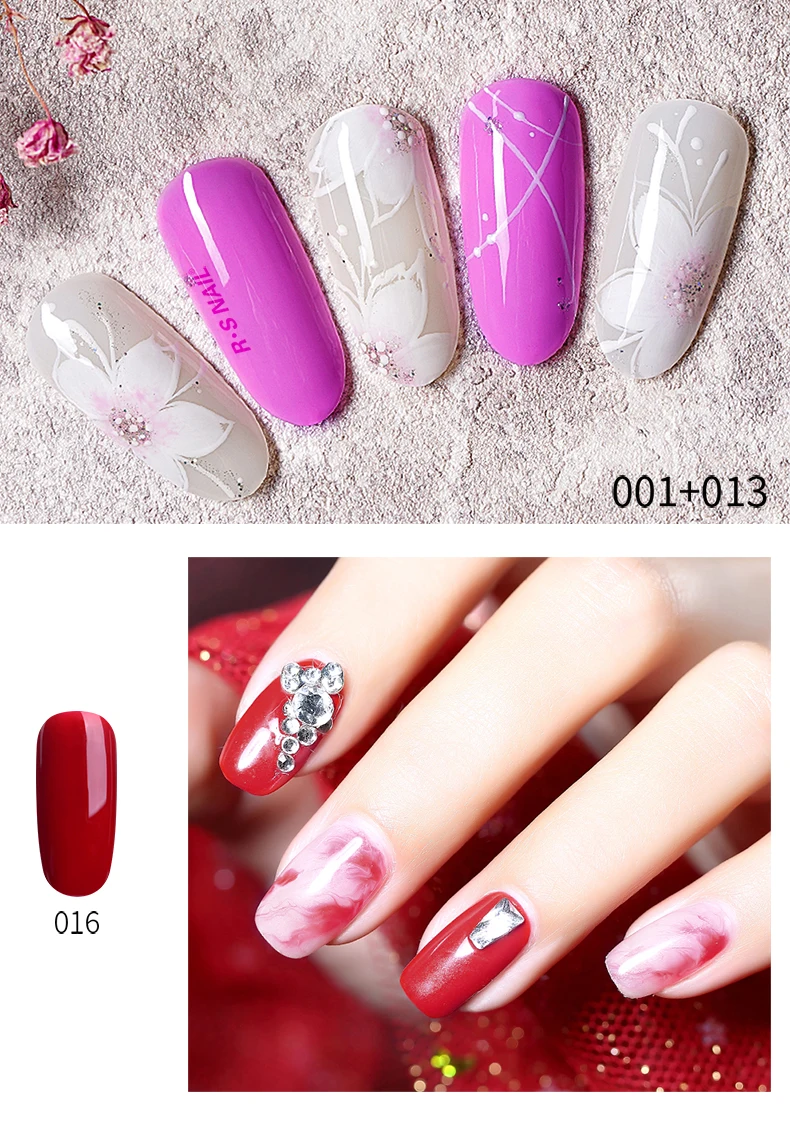 RS NAIL Гель-лак для живописи дизайн ногтей гель лак набор выбрать 10 цветов/лот Высокое качество Профессиональный маникюр гель 5 мл