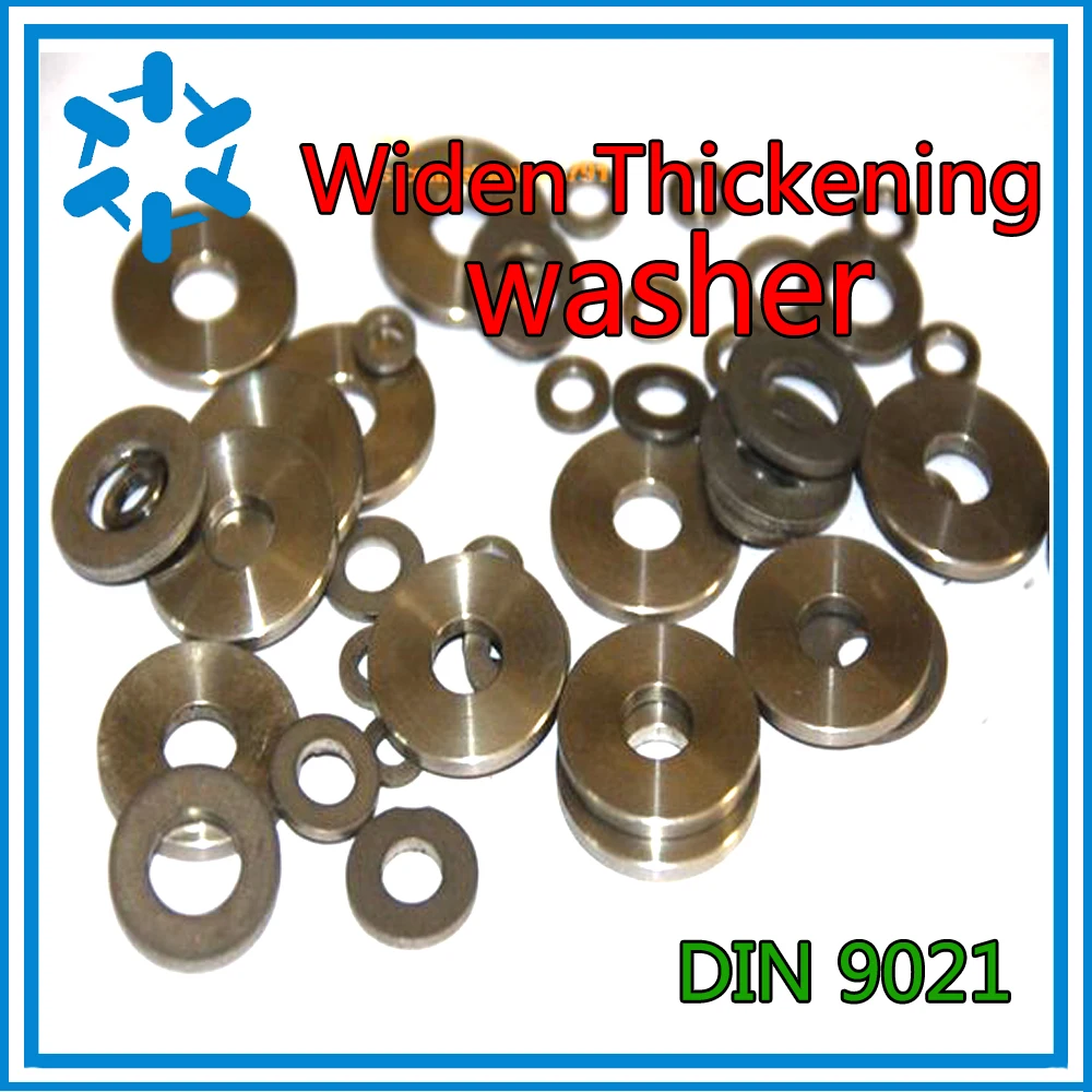100 шт./лот M4 M5 M6 M8 M10 DIN9021 чистый titanium расширить утолщение шайба titanium плоский расширить шайба Ti-GR2