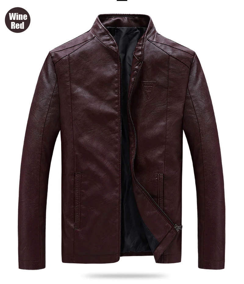 UNCO& BOROR размера плюс M~ 7XL 8XL мужские Куртки из искусственной кожи мотоциклетные кожаные куртки Мужская Осенняя кожаная одежда мужские повседневные пальто