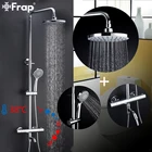 Смеситель для душа Frap s Термостатический смеситель для душа в ванной комнате с термостатом, набор с панелью Дождь