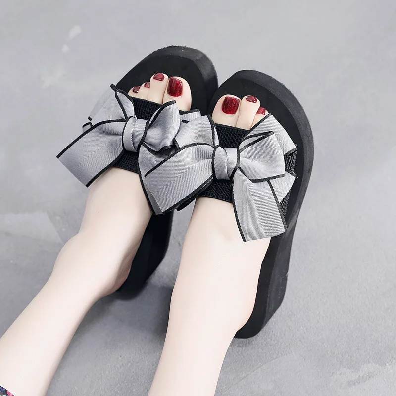 Летние женские сандали шлепанцы Для женщин флип-флоп сандалии на нескользящей