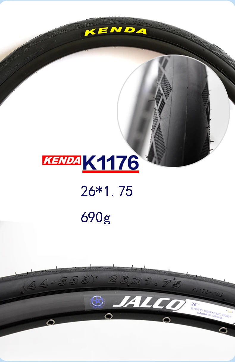 KENDA велосипедные шины 26er 700C 700* 28C 26*1,75 шины для горного велосипеда 26 700 сверхлегкие 500 г 690 г скользкие шины Аксессуары для велосипеда