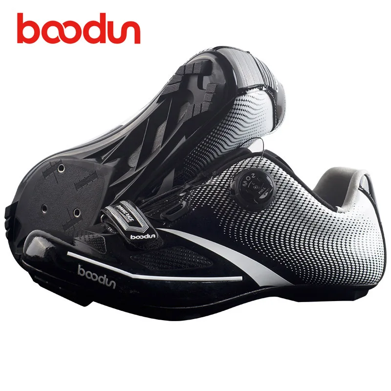 Кроссовки BOODUN велосипедные дорожные педали самоблокирующиеся спортивная
