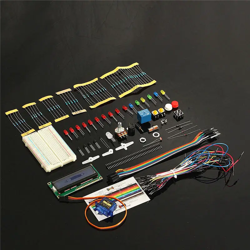 1 Набор Горячая проект lcd 1602 стартовый набор для Arduino UNO R3 Mega для Nano Servo светодиодный PDF