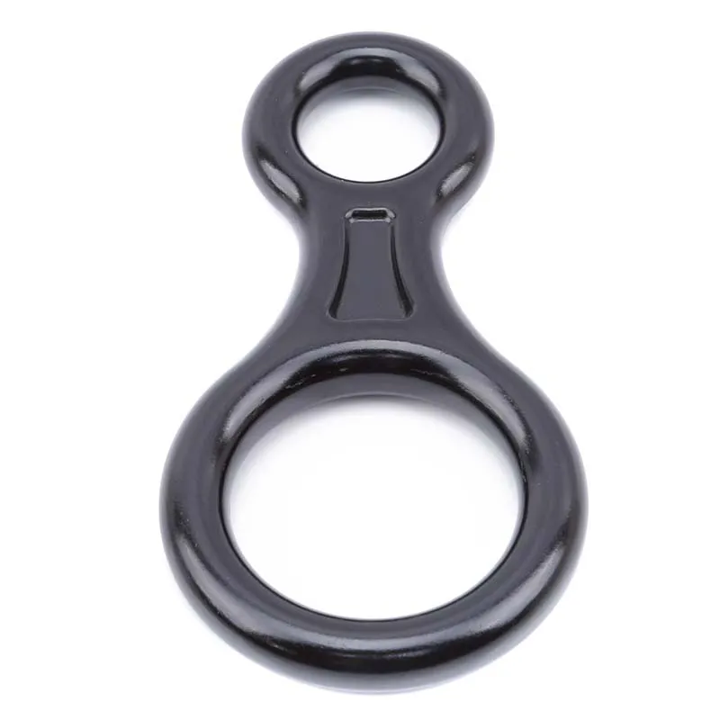 

8 Ring Outdoor Rock Climbing Descender Escape Rope Slow Descent Device Professional Descender Ropes