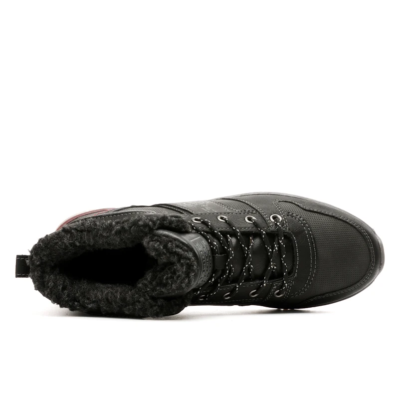 Humtto зимние походные ботинки мужские большие размеры модные кожаные треккинговые