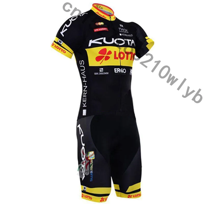 2019 pro team KUOTA Триатлон велосипедный костюм цельный короткий рукав летний Боди